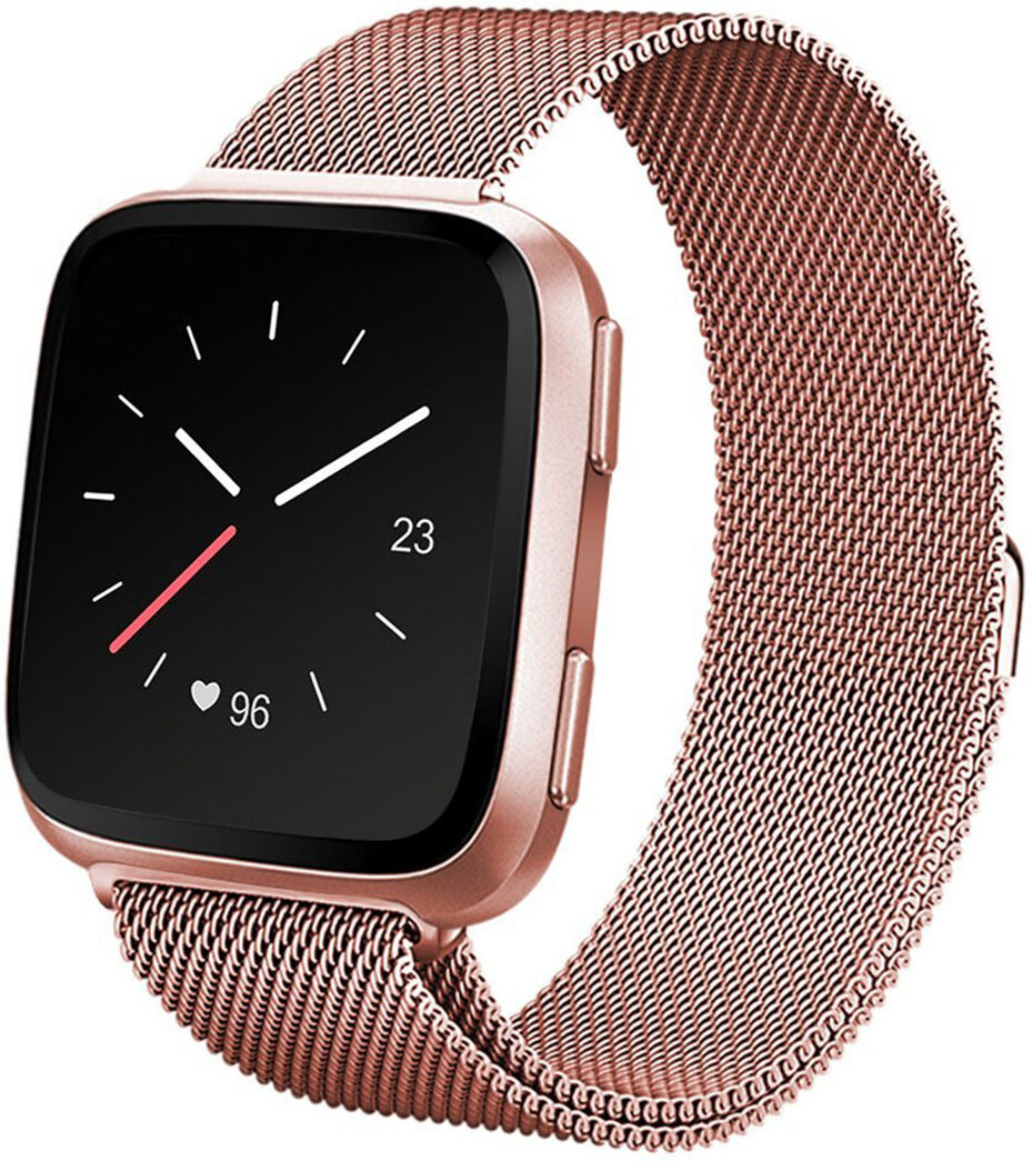 iMoshion Milanais Watch bracelet pour le Fitbit Versa 2 / Versa Lite - Rose Champagne iMoshion Milanais Watch bracelet pour le Fitbit Versa 2 / Versa Lite - Rose Champagne