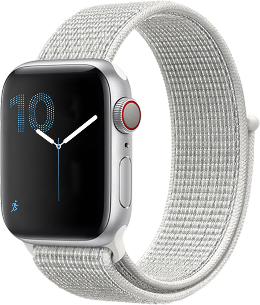 iMoshion Bracelet en nylon pour l'Apple Watch Series 1-6 / SE - 38/40mm - Blanc