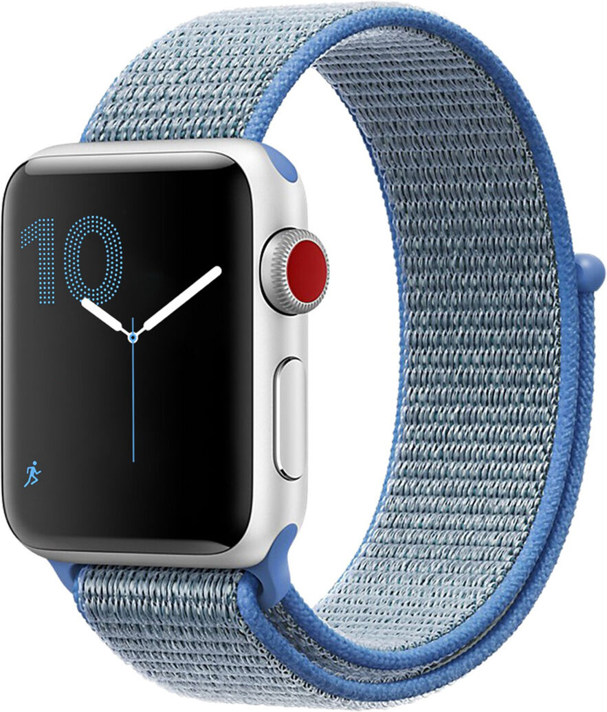 iMoshion Bracelet en nylon pour l'Apple Watch Series 1-6 / SE - 38/40mm - Bleu