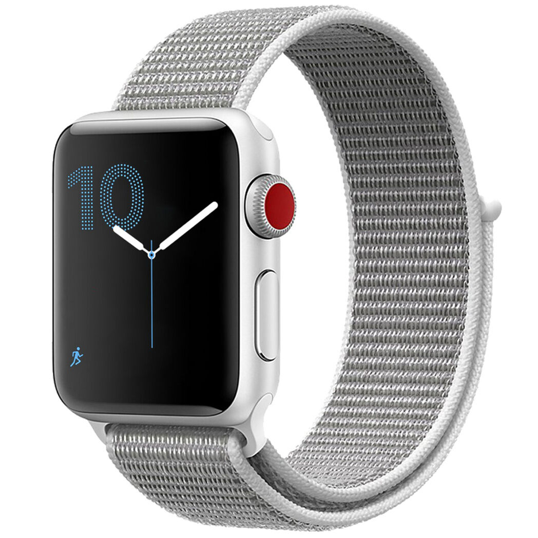 iMoshion Bracelet en nylon pour l'Apple Watch Series 1-6 / SE - 38/40mm - Gris iMoshion Bracelet en nylon pour l'Apple Watch Series 1-6 / SE - 38/40mm - Gris