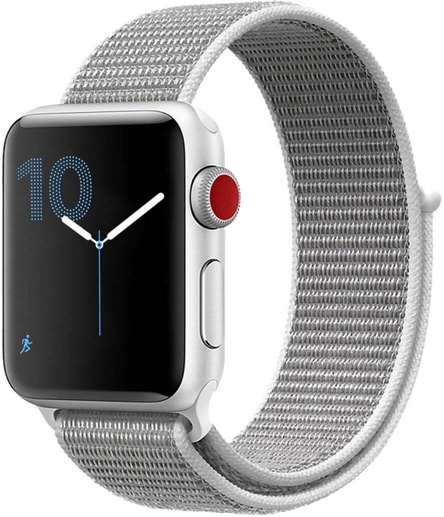 iMoshion Bracelet en nylon pour l'Apple Watch Series 1-6 / SE - 42/44mm - Gris iMoshion Bracelet en nylon pour l'Apple Watch Series 1-6 / SE - 42/44mm - Gris