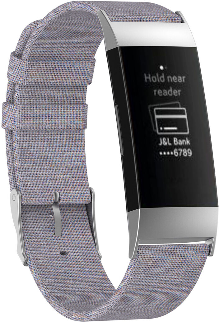 iMoshion Bracelet en nylon pour le Fitbit Charge 3 / 4 - Gris iMoshion Bracelet en nylon pour le Fitbit Charge 3 / 4 - Gris