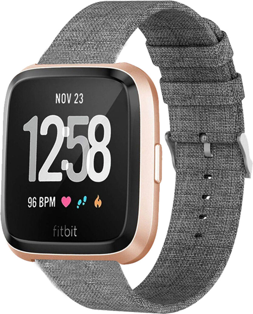 iMoshion Bracelet en nylon pour le Fitbit Versa 2 / Versa Lite - Gris iMoshion Bracelet en nylon pour le Fitbit Versa 2 / Versa Lite - Gris
