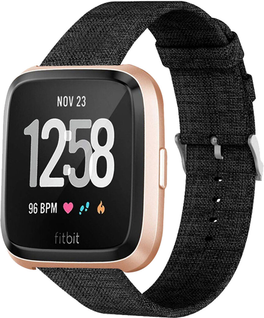 iMoshion Bracelet en nylon pour le Fitbit Versa 2 / Versa Lite - Noir iMoshion Bracelet en nylon pour le Fitbit Versa 2 / Versa Lite - Noir