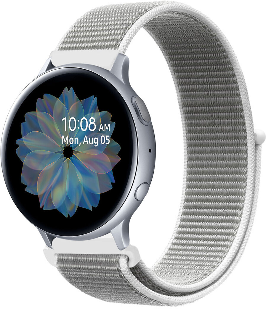 iMoshion Bracelet en nylon pour le Samsung Galaxy Watch 40/42mm / Active 2 42/44mm - Blanc iMoshion Bracelet en nylon pour le Samsung Galaxy Watch 40/42mm / Active 2 42/44mm - Blanc