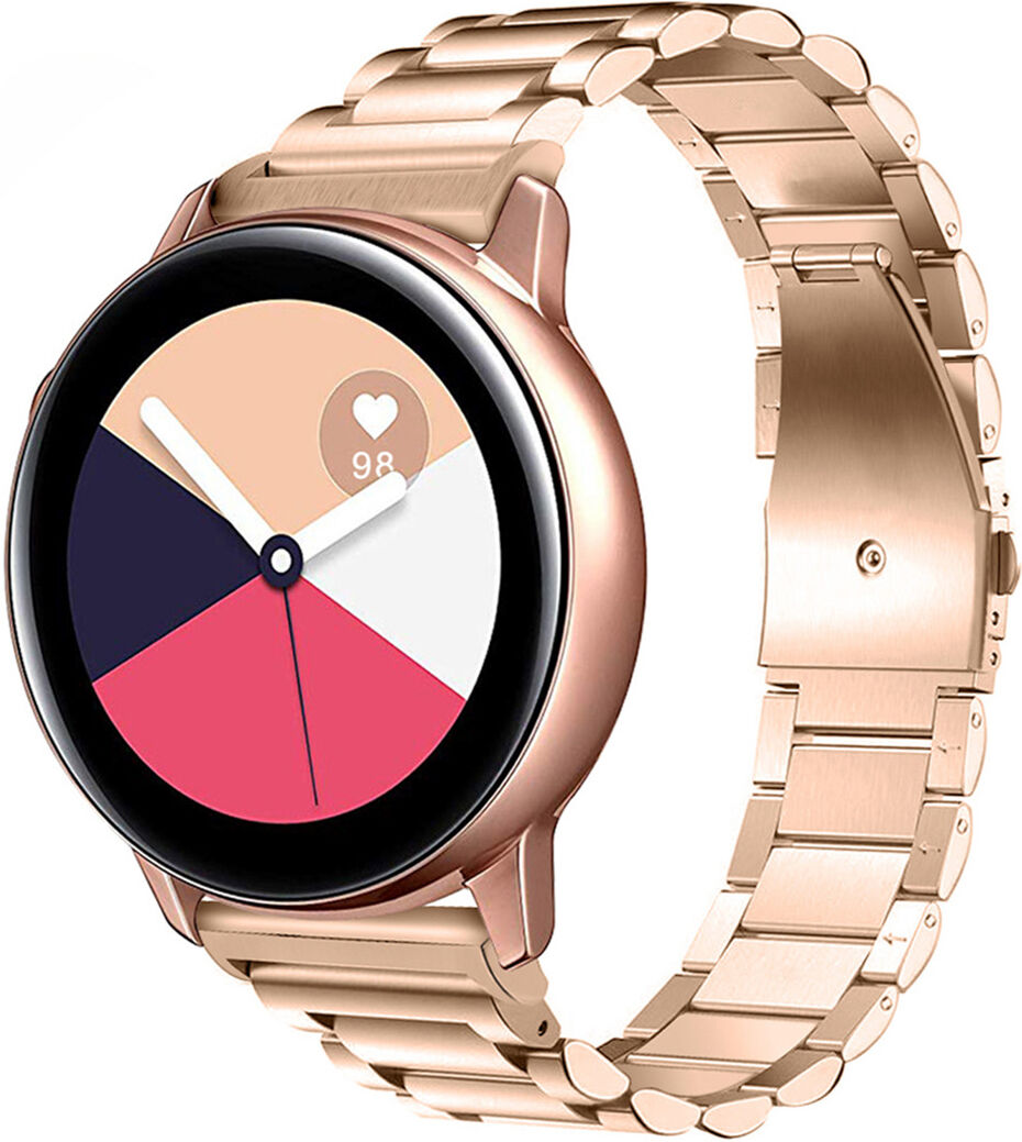 iMoshion Bracelet de montre en acier Galaxy Watch 40/42mm / Active 2 42/44mm - Rose Champagne iMoshion Bracelet de montre en acier Galaxy Watch 40/42mm / Active 2 42/44mm - Rose Champagne