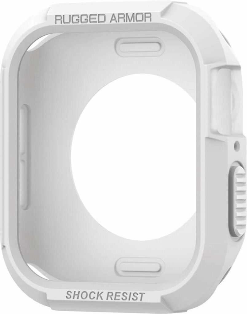 Spigen Coque Rugged Armor™ pour l'Apple Watch 44 mm - Blanc Spigen Coque Rugged Armor™ pour l'Apple Watch 44 mm - Blanc