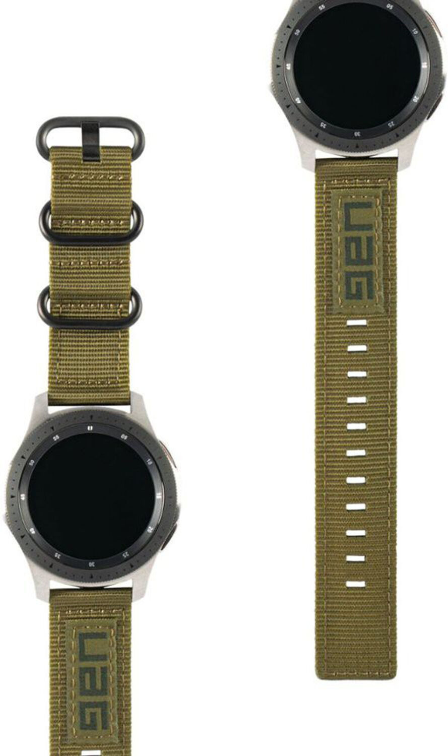 UAG Bracelet Nato pour montre Samsung Galaxy Watch 46 mm / Watch 3 45mm - Vert UAG Bracelet Nato pour montre Samsung Galaxy Watch 46 mm / Watch 3 45mm - Vert