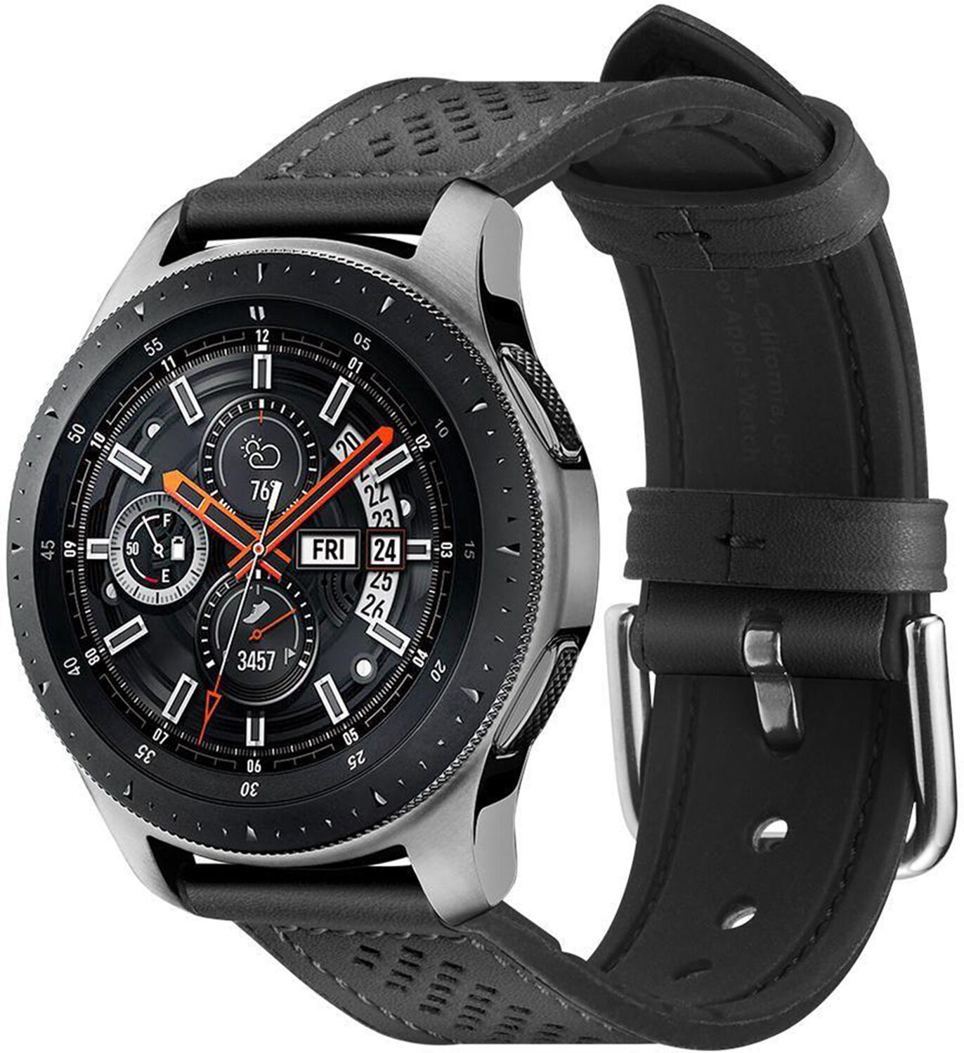 Spigen Montre Samsung Galaxy 46 mm / Gear S3 Frontier / Watch 3 45mm avec bracelet Retro Fit