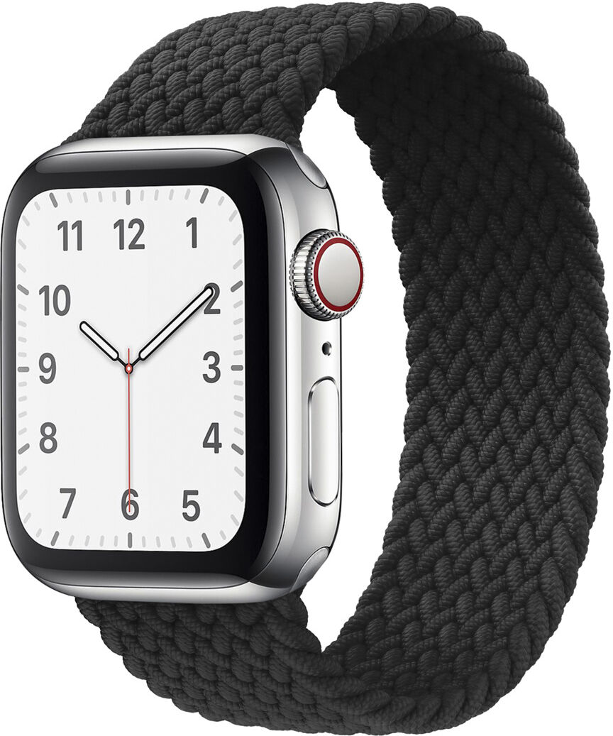 iMoshion Bracelet en nylon tressé Apple Watch 1-6 / SE - 38/40mm - Noir