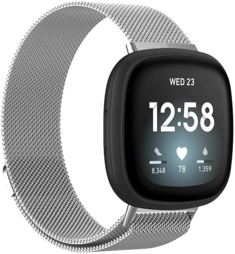 iMoshion Milanais Watch bracelet pour le Fitbit Sense / Versa 3 - Argent iMoshion Milanais Watch bracelet pour le Fitbit Sense / Versa 3 - Argent