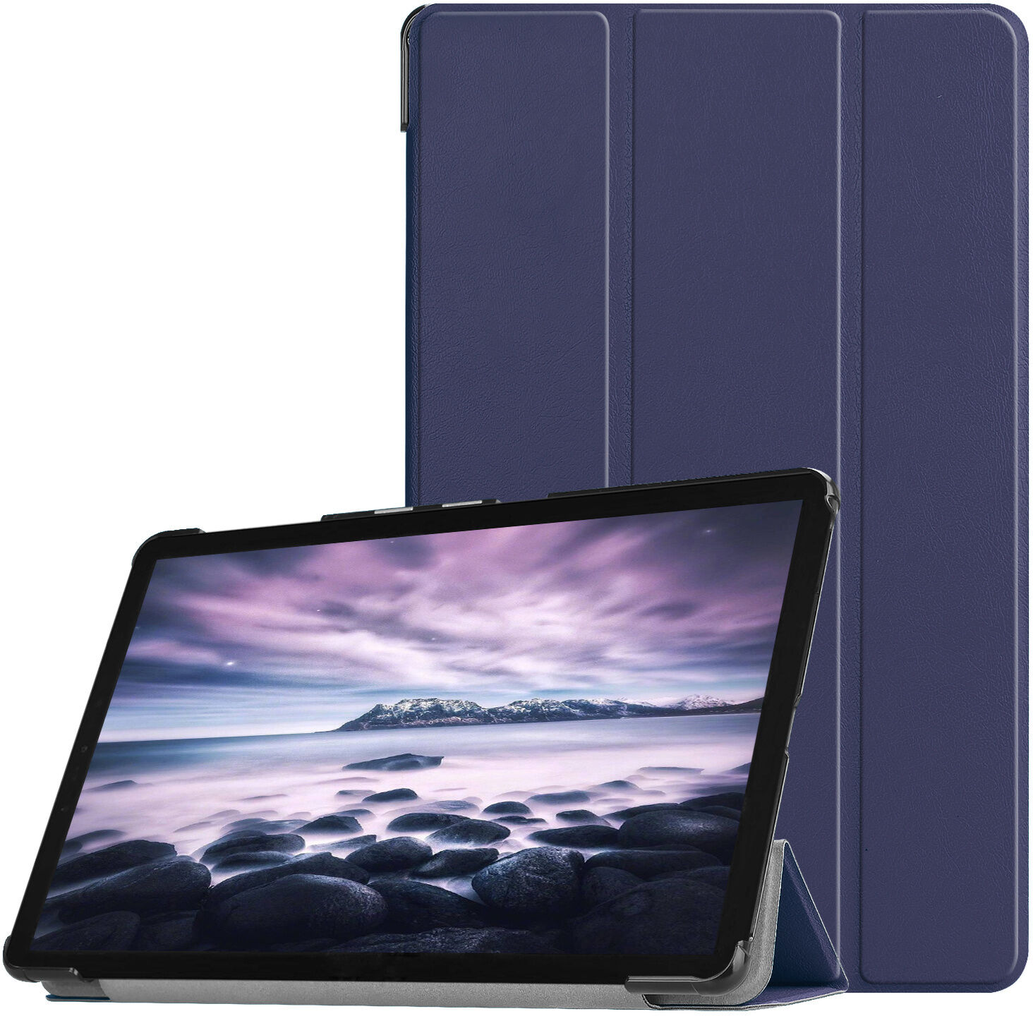 iMoshion Étui de tablette portefeuille Trifold pour Samsung Galaxy Tab A 10.5 (2018) - Bleu iMoshion Étui de tablette portefeuille Trifold pour Samsung Galaxy Tab A 10.5 (2018) - Bleu