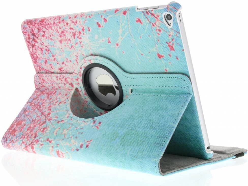 Coquedetelephone.fr Étui de tablette Design rotatif à 360° pour l'iPad Air 2 - Pink Branches Coquedetelephone.fr Étui de tablette Design rotatif à 360° pour l'iPad Air 2 - Pink Branches
