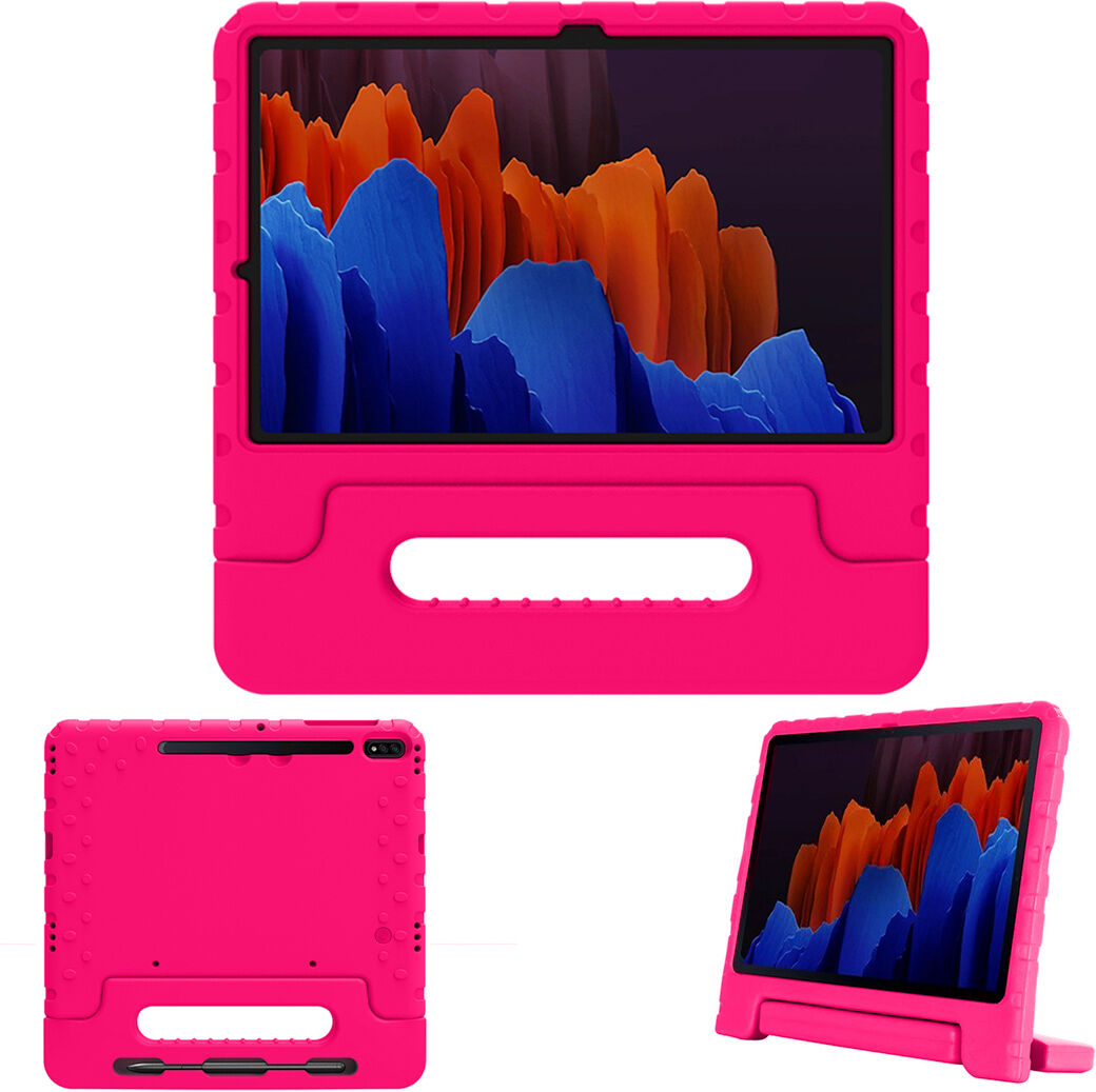 iMoshion Coque kidsproof avec poignée pour le Samsung Galaxy Tab S7 Plus - Rose iMoshion Coque kidsproof avec poignée pour le Samsung Galaxy Tab S7 Plus - Rose