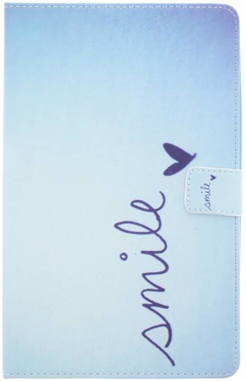 Coquedetelephone.fr Étui à rabat silicone design pour le Samsung Galaxy Tab E 9.6 - Smile Coquedetelephone.fr Étui à rabat silicone design pour le Samsung Galaxy Tab E 9.6 - Smile