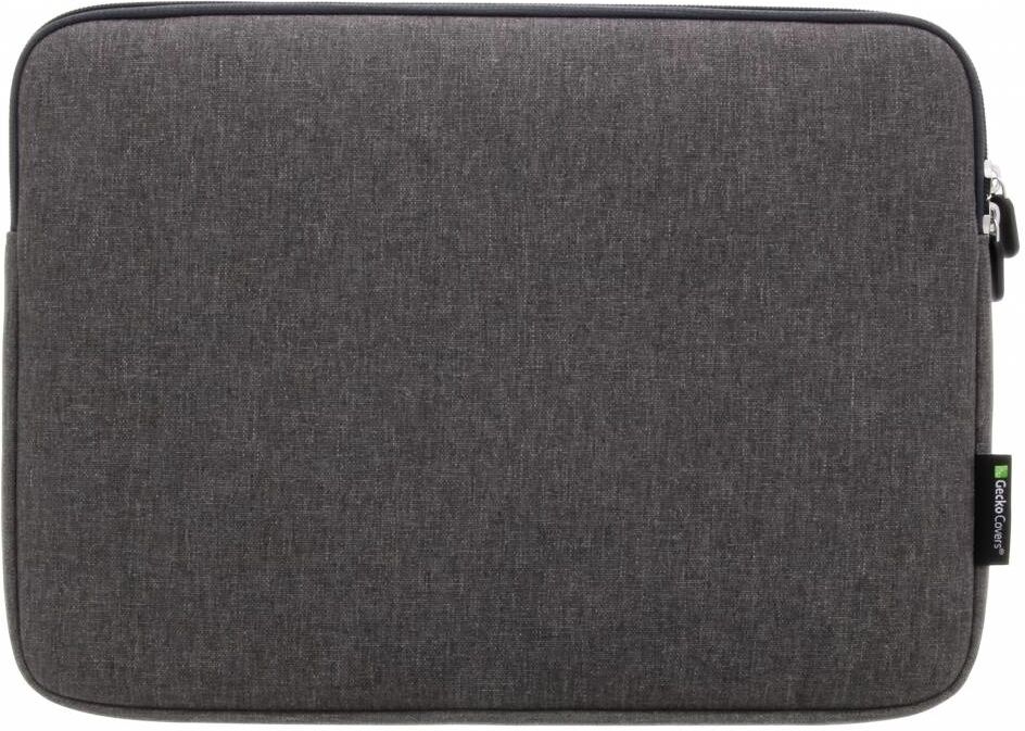 Gecko Covers Sacoche universelle pour ordinateur portable à fermeture éclair 11-12 pouces - Gris Gecko Covers Sacoche universelle pour ordinateur portable à fermeture éclair 11-12 pouces - Gris