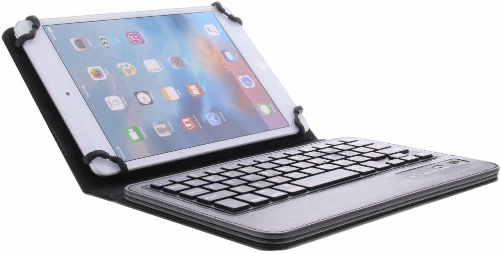 Coquedetelephone.fr Zwarte Universele Bluetooth Keyboard Case voor 7-8 inch tablets