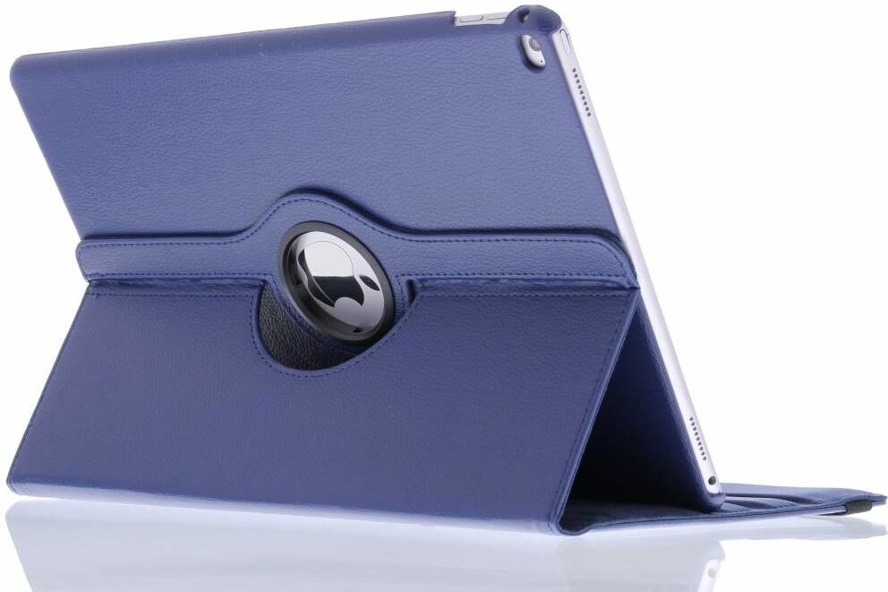 Coquedetelephone.fr Étui de tablette portefeuille rotatif à 360° iPad Pro 12.9 - Bleu foncé Coquedetelephone.fr Étui de tablette portefeuille rotatif à 360° iPad Pro 12.9 - Bleu foncé