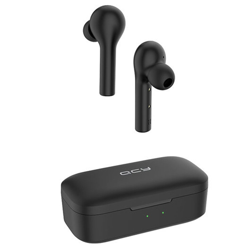 QCY Écouteurs intra-auriculaires entièrement sans fil T5 - Noir QCY Écouteurs intra-auriculaires entièrement sans fil T5 - Noir