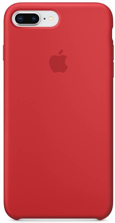 Apple Coque en silicone pour l'iPhone 8 Plus / 7 Plus - Rouge