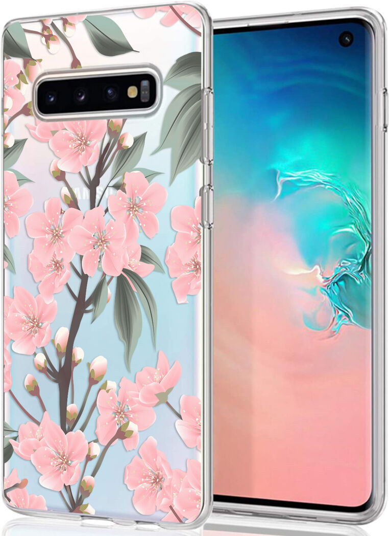 iMoshion Coque Design pour le Samsung Galaxy S10 - Fleur - Rose / Vert iMoshion Coque Design pour le Samsung Galaxy S10 - Fleur - Rose / Vert
