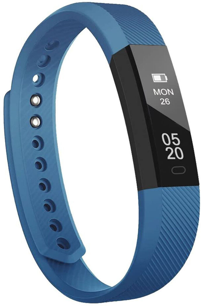 Lintelek Tracker d'activité - Bleu Lintelek Tracker d'activité - Bleu