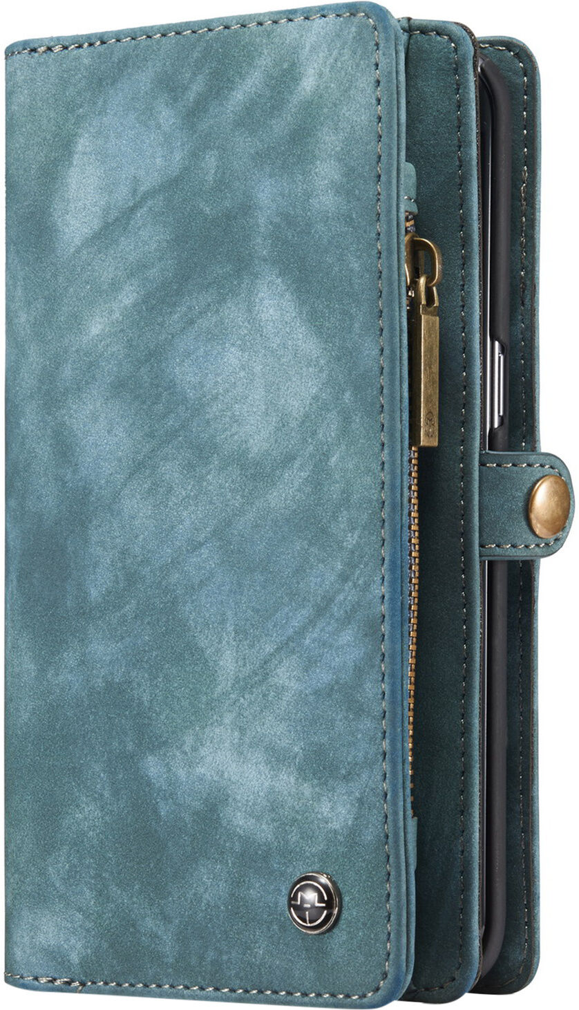 CaseMe Etui de téléphone de luxe en cuir deux en un pour le Samsung Galaxy S7 Edge - Vert CaseMe Etui de téléphone de luxe en cuir deux en un pour le Samsung Galaxy S7 Edge - Vert