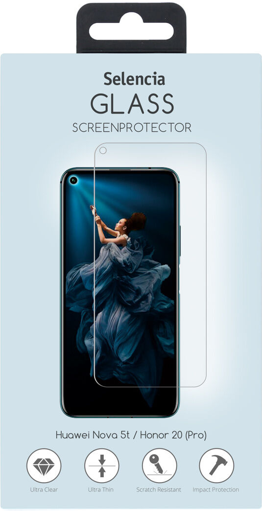 Selencia Protection d'écran en verre durci pour l'Honor 20