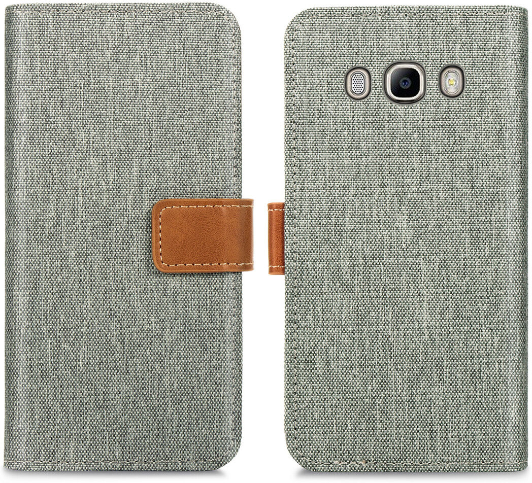 iMoshion Étui de téléphone Canvas Luxe pour le Samsung Galaxy J5 (2016) - Gris
