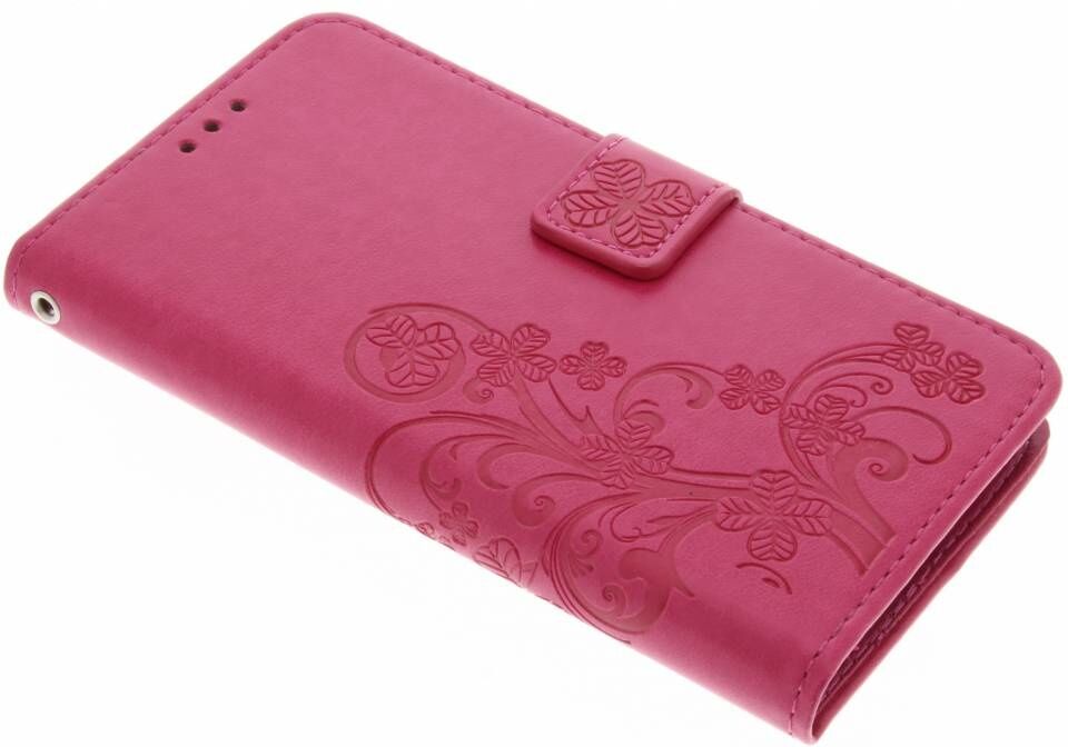 Coquedetelephone.fr Etui de téléphone Fleurs de Trèfle pour le Samsung Galaxy J5 (2016) - Rose