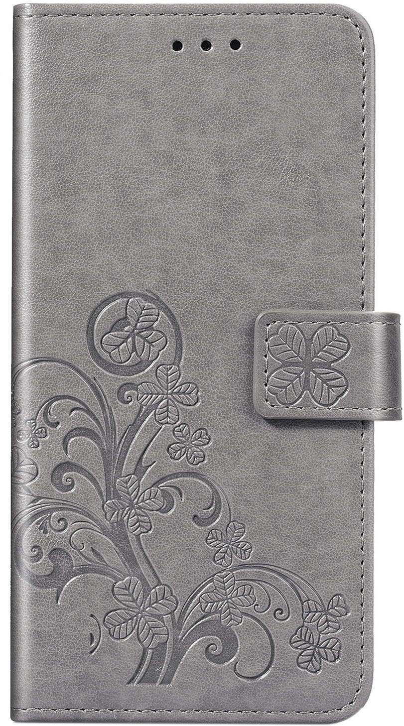 Coquedetelephone.fr Etui de téléphone Fleurs de Trèfle pour le Sony Xperia 10 II - Gris Coquedetelephone.fr Etui de téléphone Fleurs de Trèfle pour le Sony Xperia 10 II - Gris
