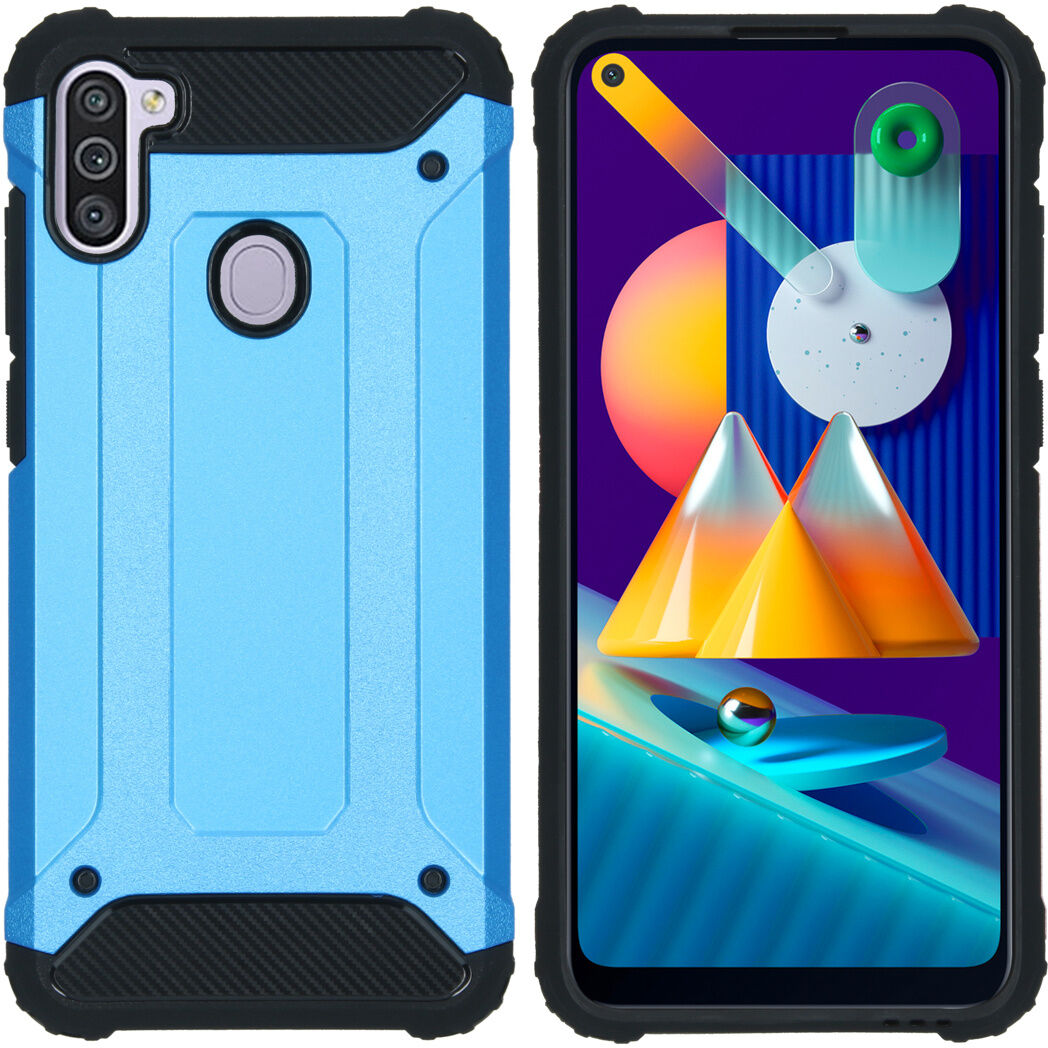 iMoshion Coque Rugged Xtreme pour le Samsung Galaxy M11 / A11 - Bleu clair iMoshion Coque Rugged Xtreme pour le Samsung Galaxy M11 / A11 - Bleu clair