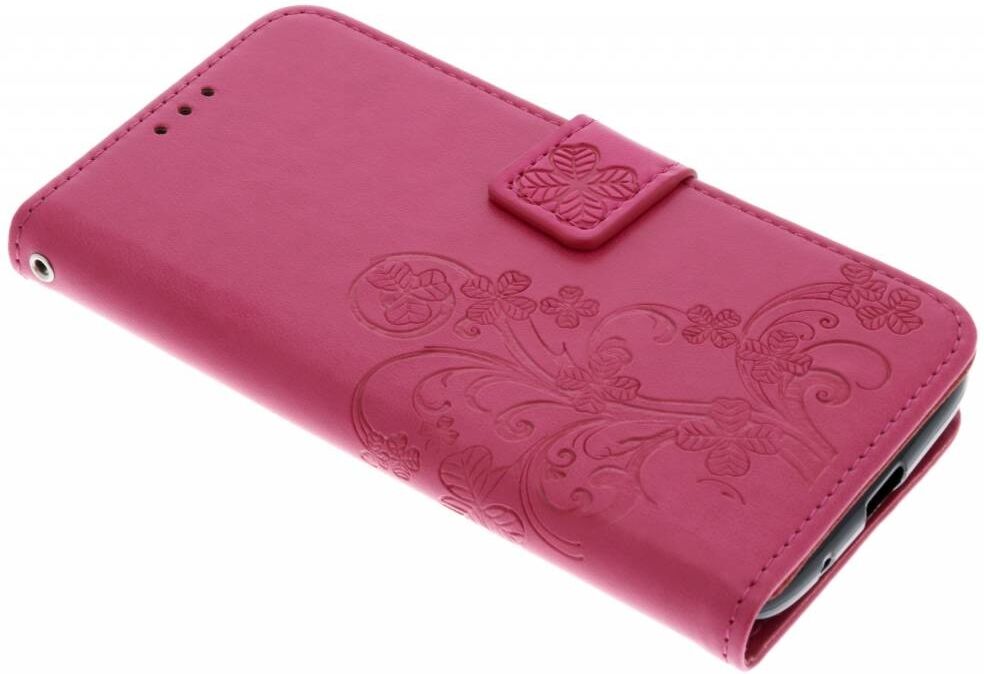 Coquedetelephone.fr Etui de téléphone Fleurs de Trèfle pour le Motorola Moto E5 / G6 Play - Rose