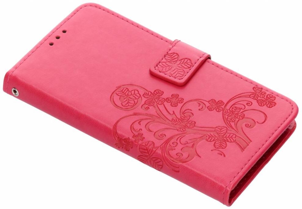 Coquedetelephone.fr Etui de téléphone Fleurs de Trèfle pour le Motorola Moto G6 - Rose