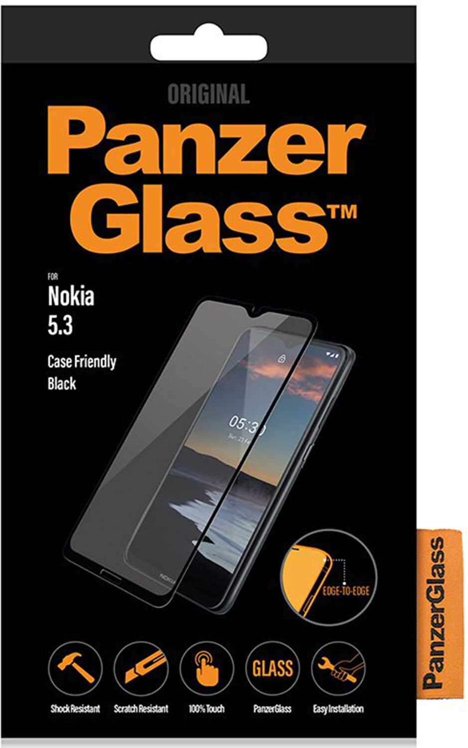 PanzerGlass Protection d'écran Case Friendly pour le Nokia 5.3 PanzerGlass Protection d'écran Case Friendly pour le Nokia 5.3
