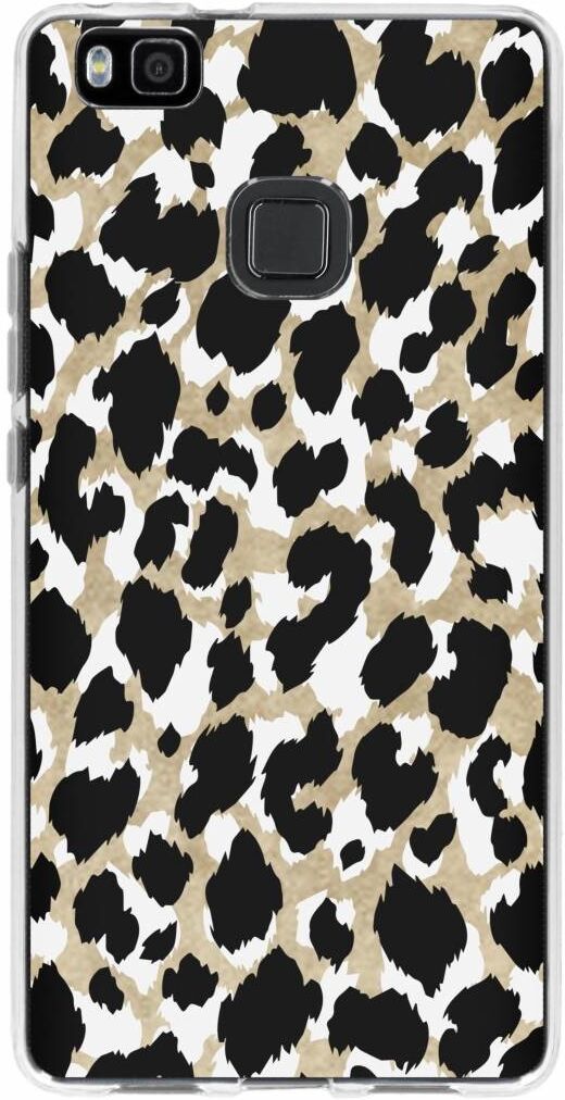 Coquedetelephone.fr Coque design pour l'Huawei P9 Lite - Panther Black / Gold