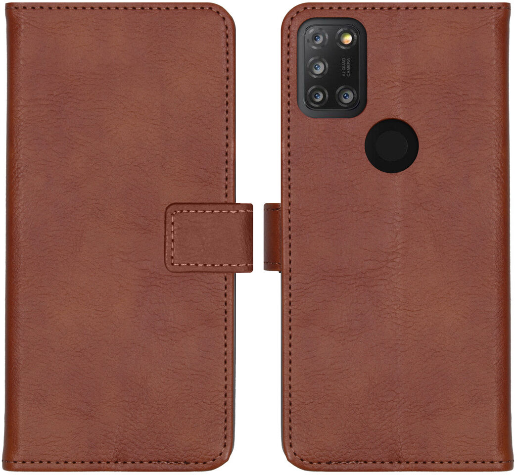 iMoshion Étui de téléphone portefeuille Luxe pour l'Alcatel 3X (2020) - Brun iMoshion Étui de téléphone portefeuille Luxe pour l'Alcatel 3X (2020) - Brun