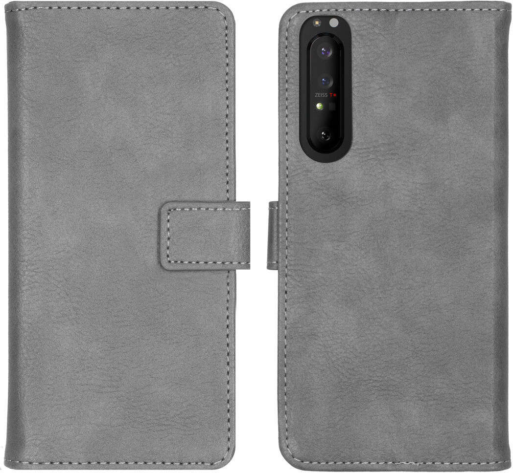 iMoshion Étui de téléphone portefeuille Luxe pour le Sony Xperia 1 II - Gris