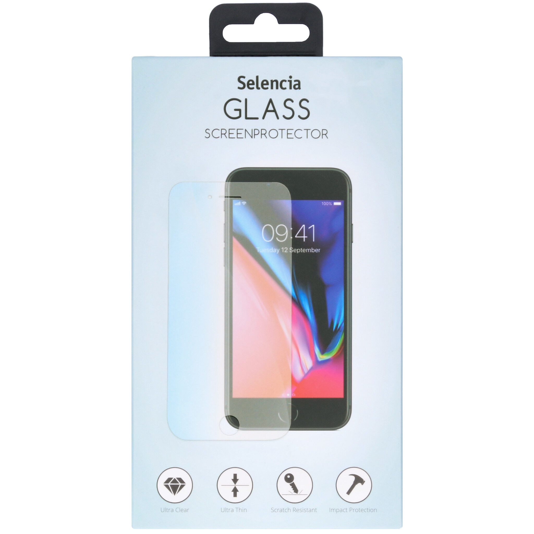 Selencia Protection d'écran en verre durci pour l'Alcatel 1C (2019)
