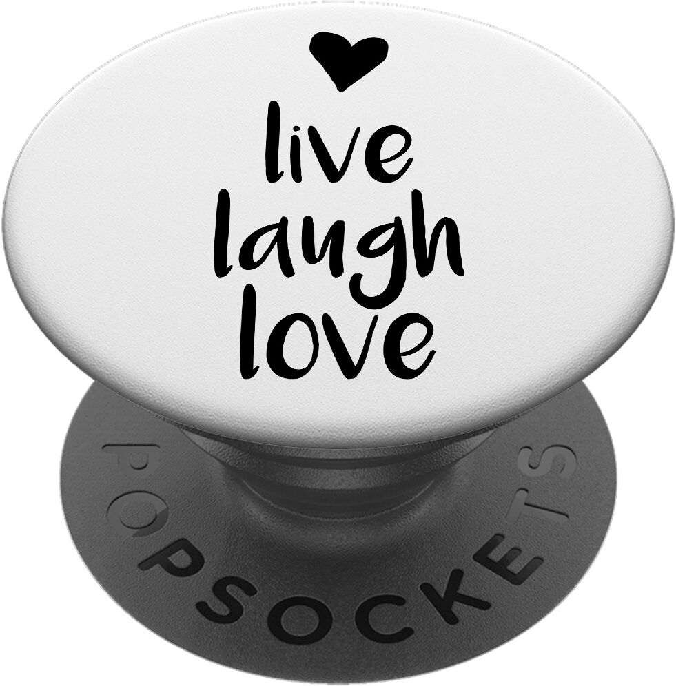 PopSockets iMoshion PopGrip - Live Laugh Love - White PopSockets iMoshion PopGrip - Live Laugh Love - White