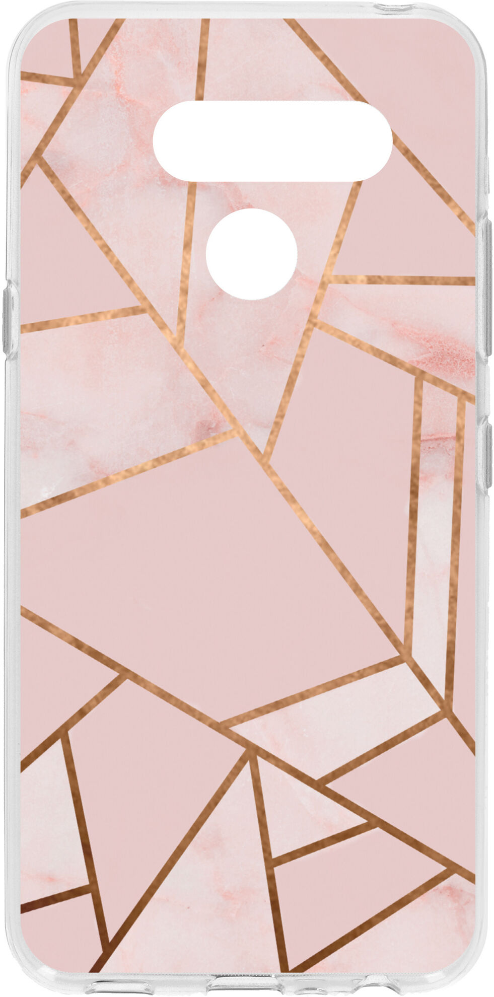 Coquedetelephone.fr Coque Design pour le LG Q60 - Pink Graphic