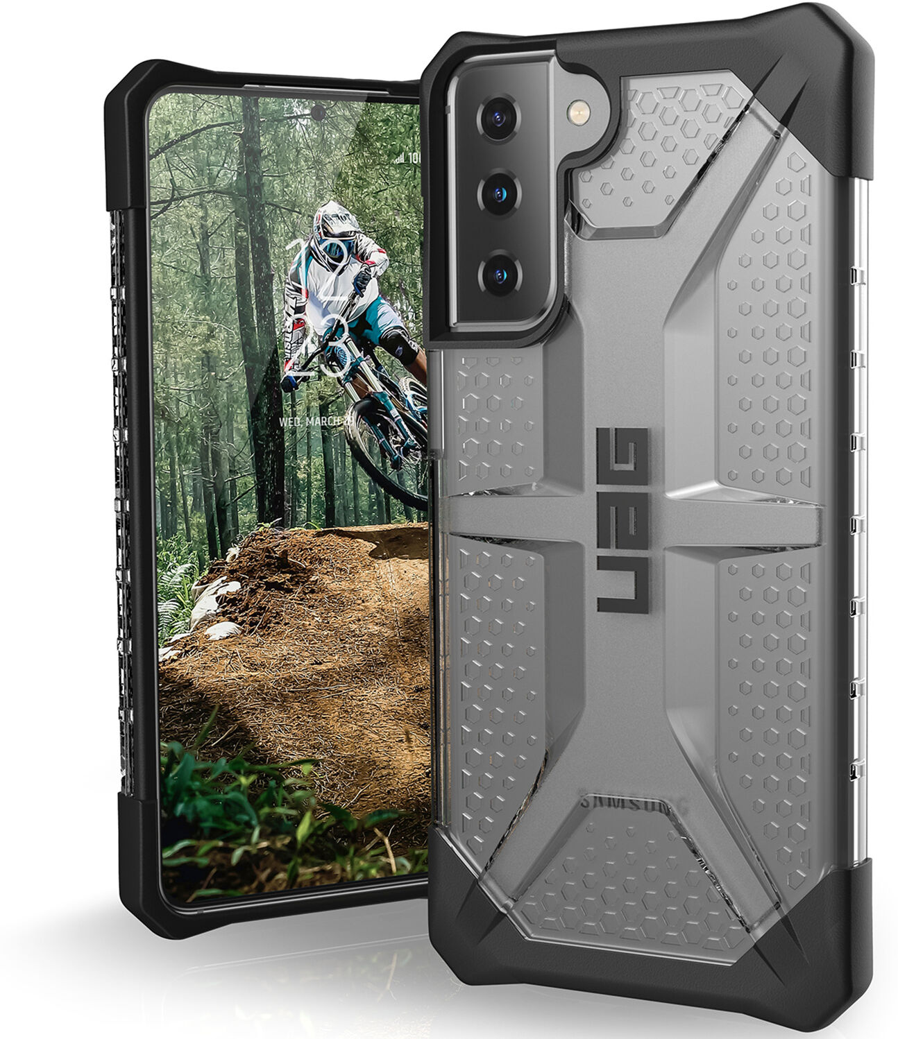 UAG Coque Plasma pour le Samsung Galaxy S21 - Ice Clear