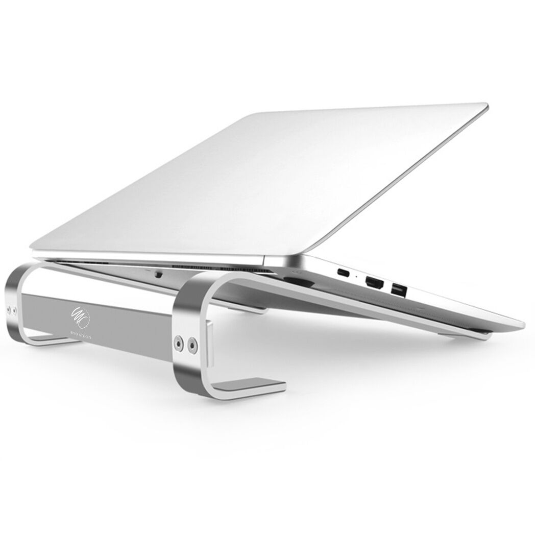 iMoshion Support pour ordinateur portable bureau en aluminium - Argent
