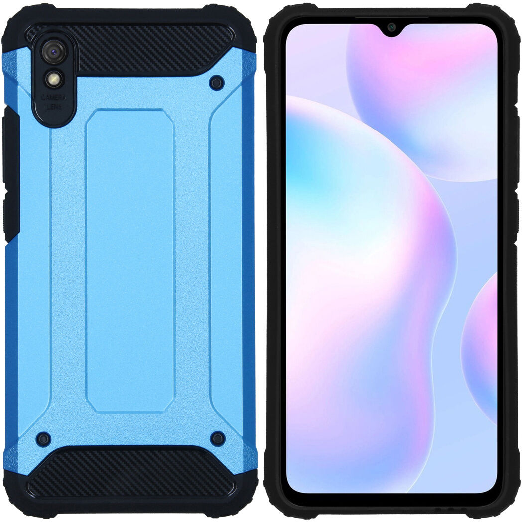 iMoshion Coque Rugged Xtreme pour l'Xiaomi Redmi 9A - Bleu clair