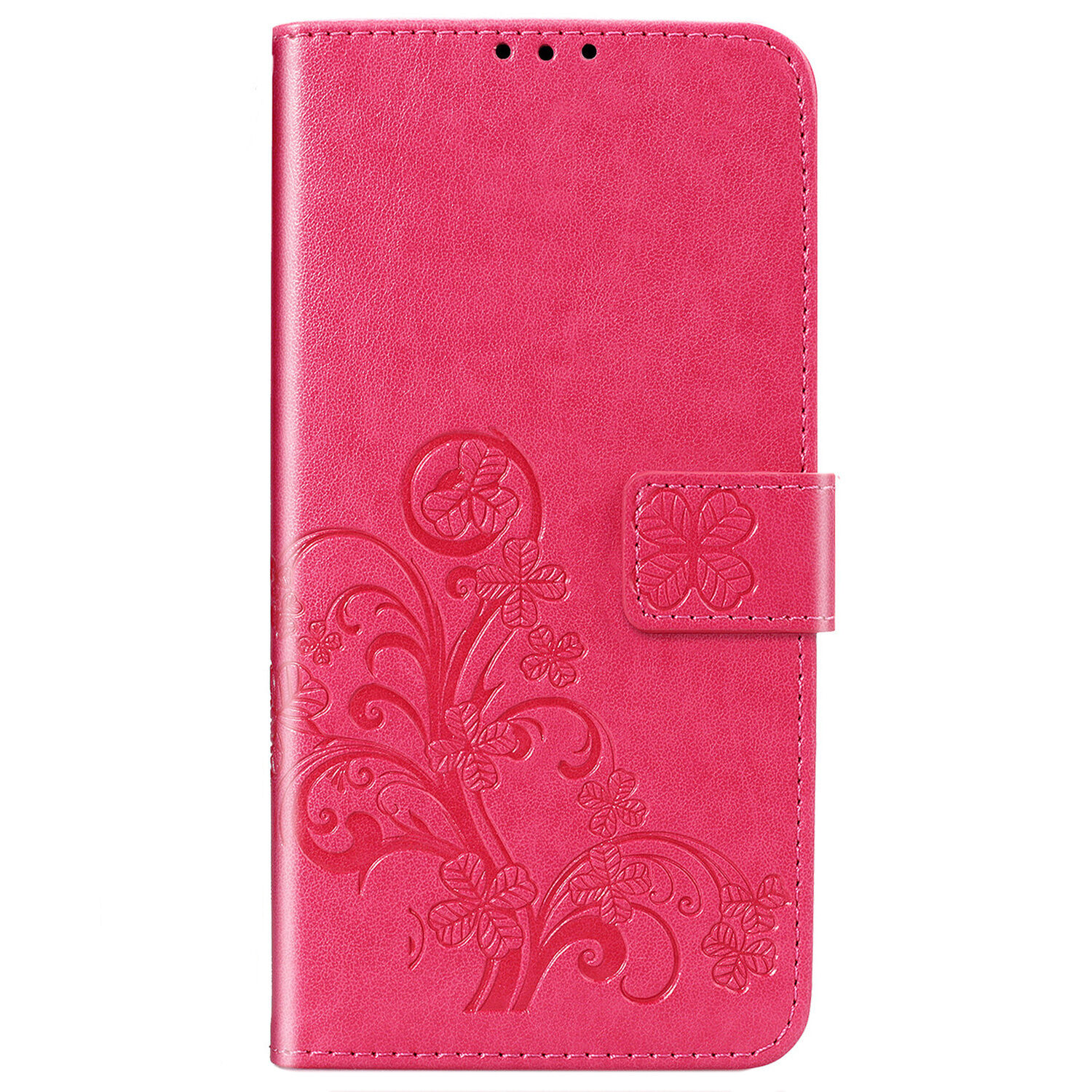 Coquedetelephone.fr Etui de téléphone Fleurs de Trèfle pour le Xiaomi Redmi Note 9 - Rose