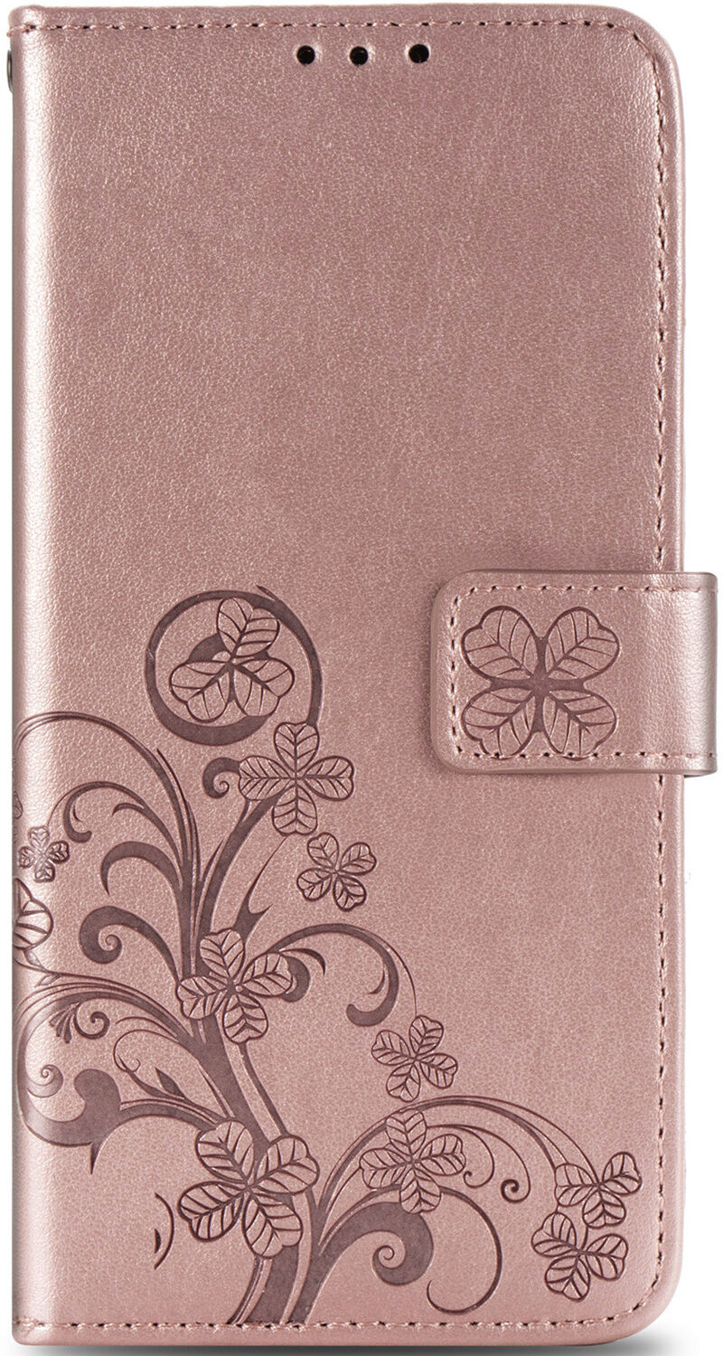 Coquedetelephone.fr Etui de téléphone Fleurs de Trèfle pour le Xiaomi Redmi Note 9 - Rose Champagne