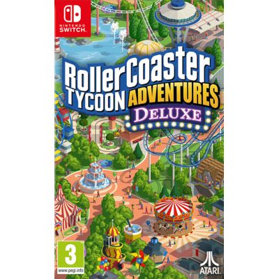 Atari RollerCoaster Tycoon Adventures Switch excellent etat Occasion - Publicité Atari RollerCoaster Tycoon Adventures Switch excellent etat Occasion - Publicité