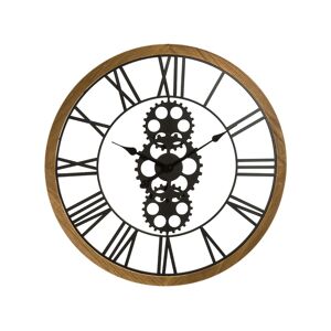ATMOSPHERA Horloge mécanisme bois et métal - Atmosphera - Publicité