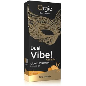 Orgie Gel De Stimulation Dual Vibe! Transparent One Size unisex - Publicité Orgie Gel De Stimulation Dual Vibe! Transparent One Size unisex - Publicité