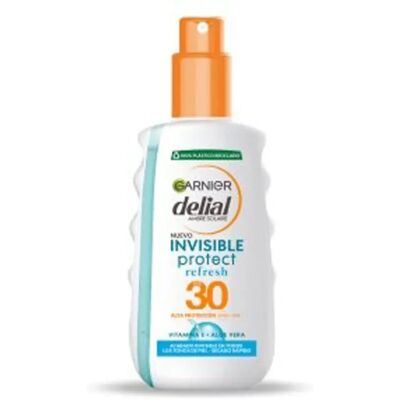 Garnier Modèle SPF30 Spray solaire - Spray solaire - Publicité Garnier Modèle SPF30 Spray solaire - Spray solaire - Publicité